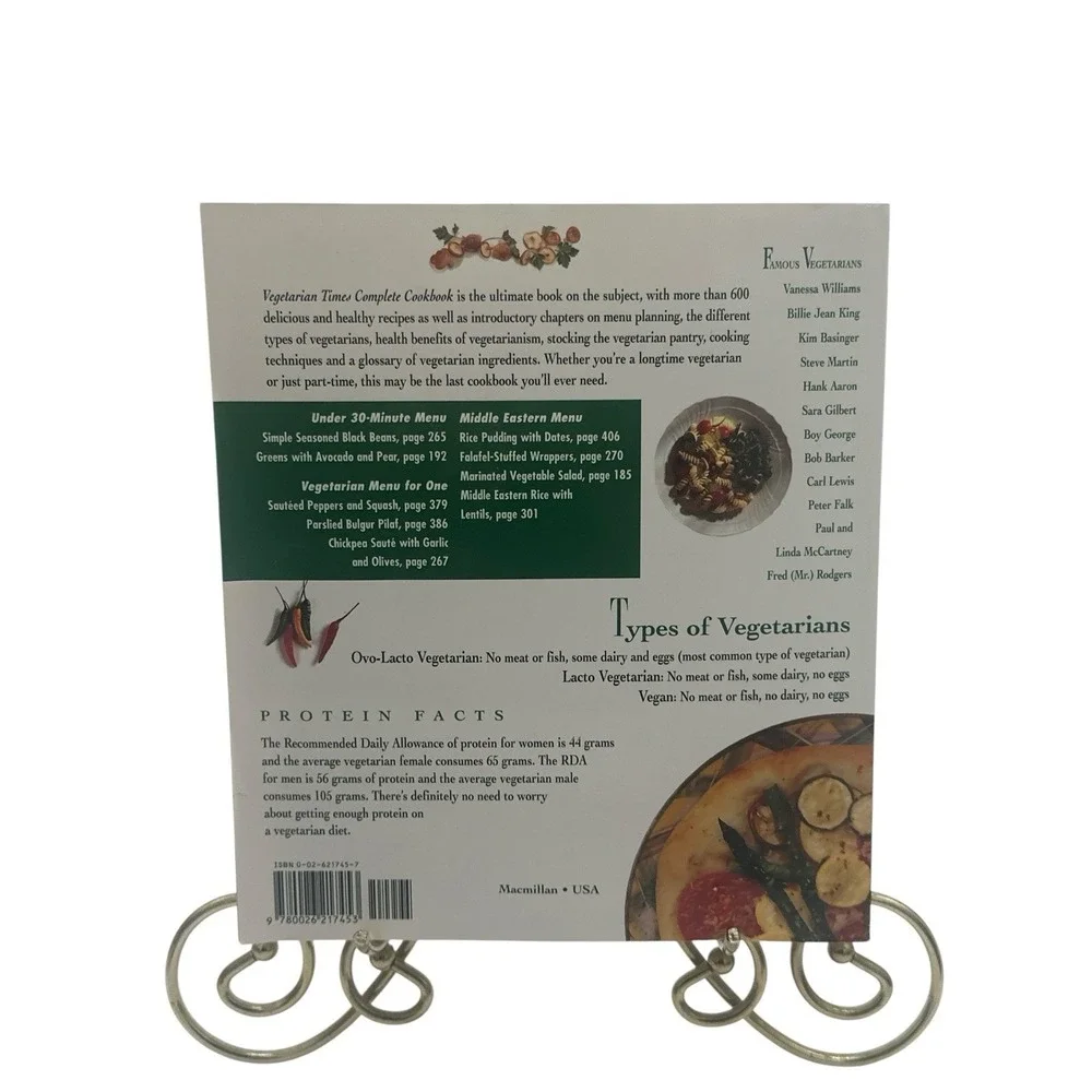 Vegetarian‎ Times Complete Cookbook by Lucy Moll